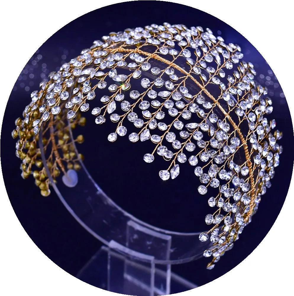 Impaler -  Handcrafted Headband with Rhinestone by The Nevermore