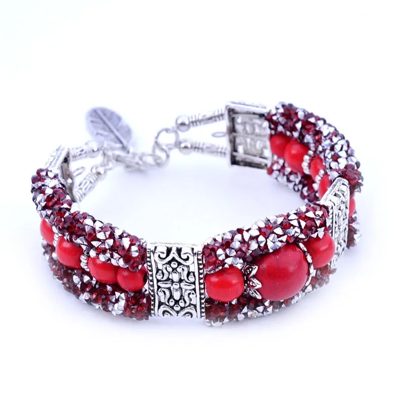 Jewellery - Stone Beads Handmade Bracelet