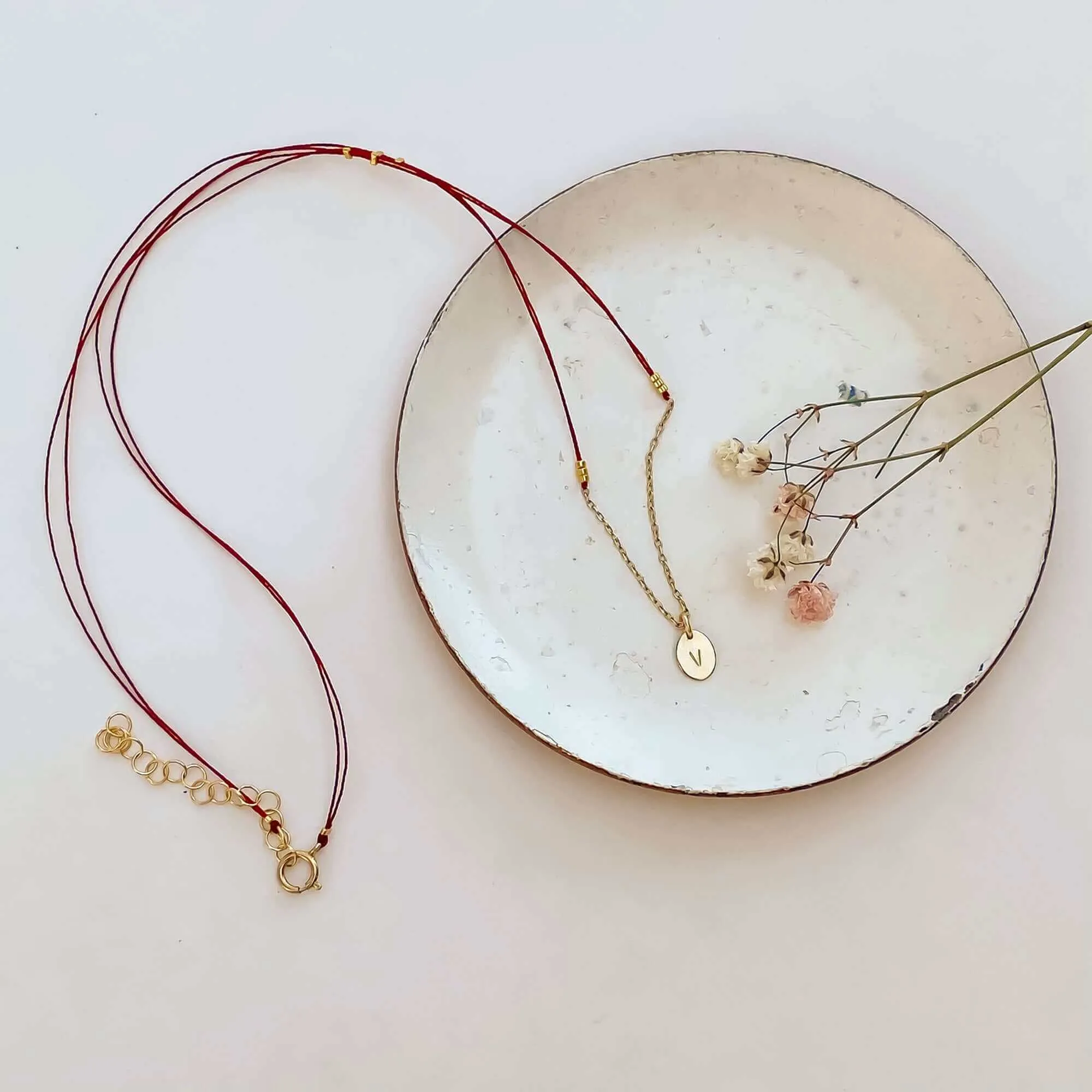 JIVA CHAIN THREADED NECKLACE