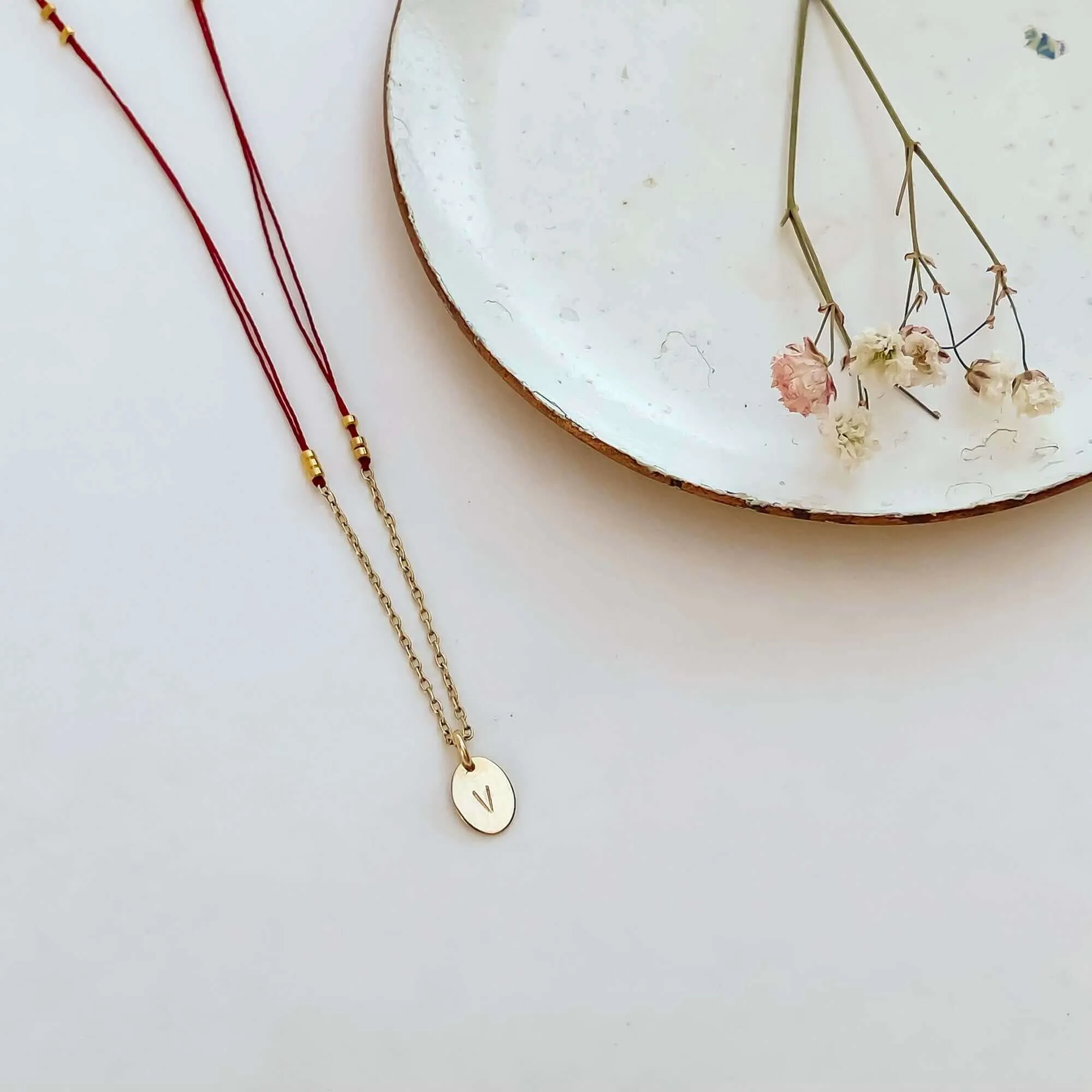 JIVA CHAIN THREADED NECKLACE