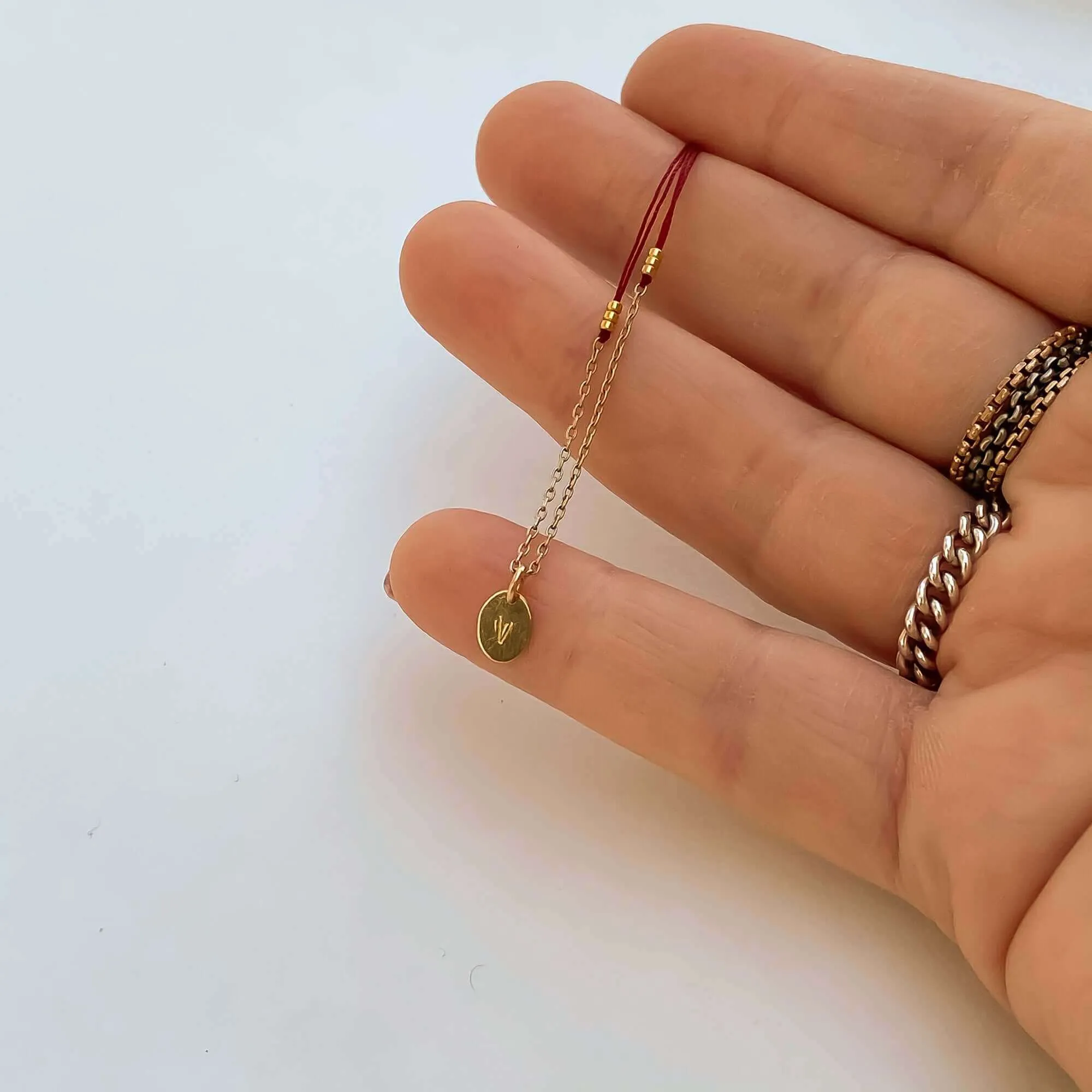 JIVA CHAIN THREADED NECKLACE