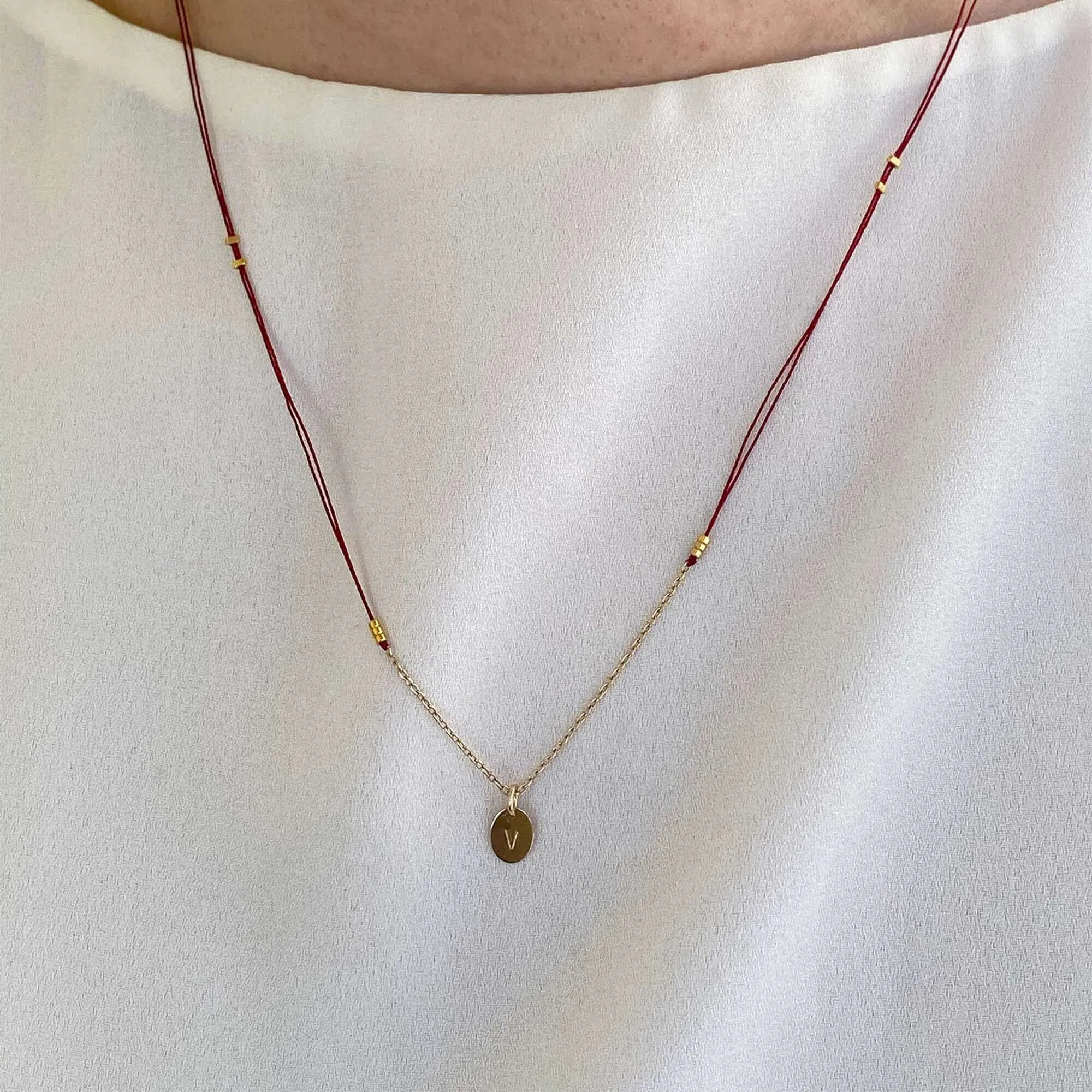 JIVA CHAIN THREADED NECKLACE