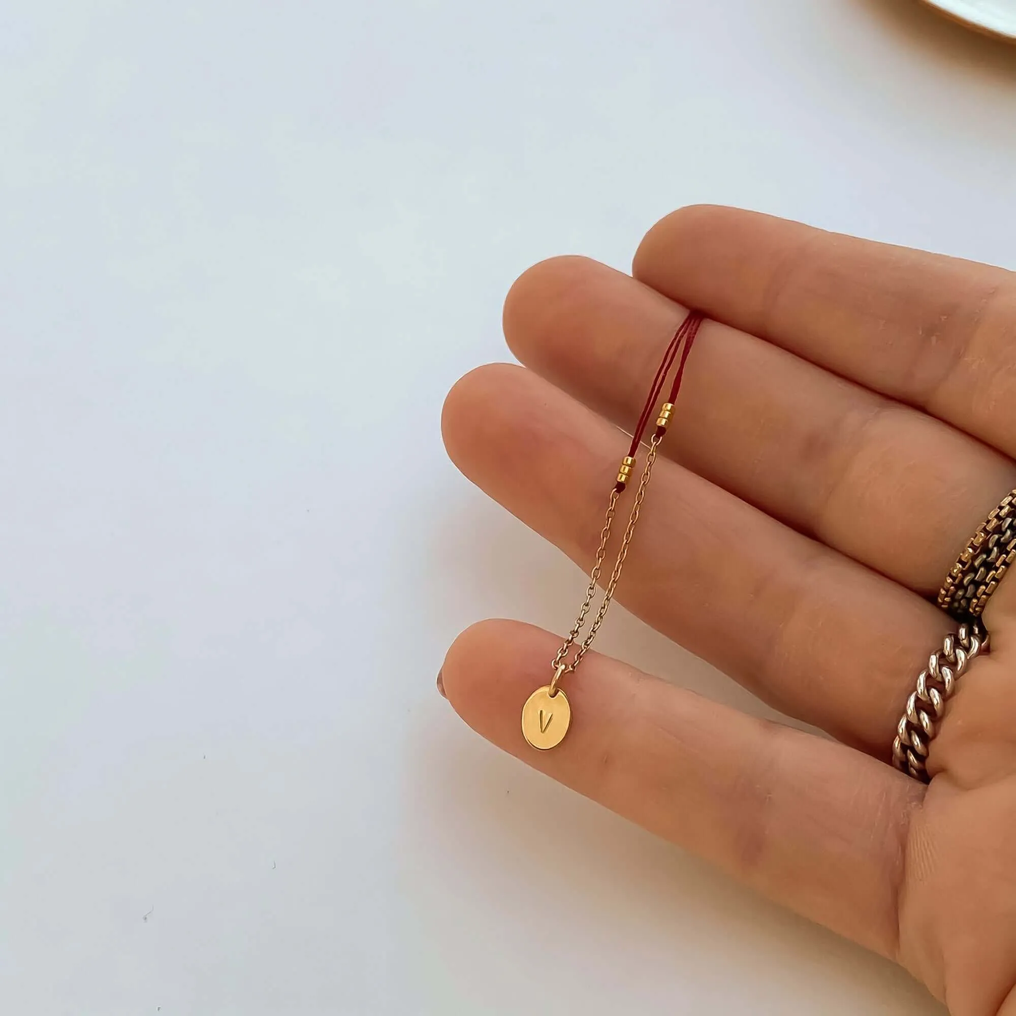 JIVA CHAIN THREADED NECKLACE