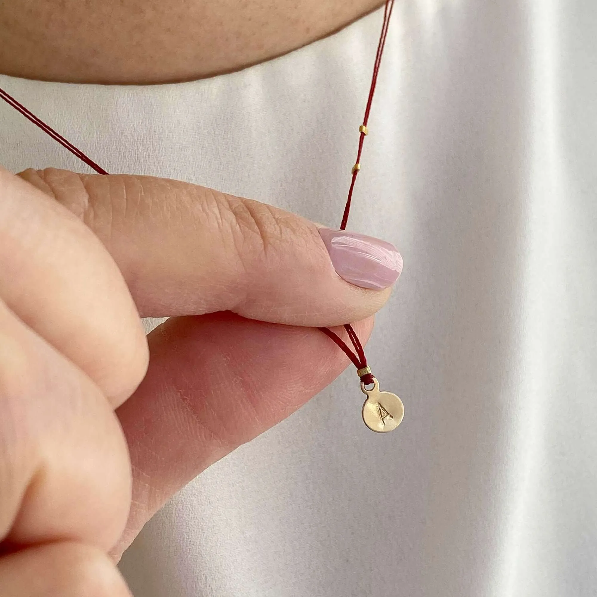 JIVA ROUND THREADED NECKLACE