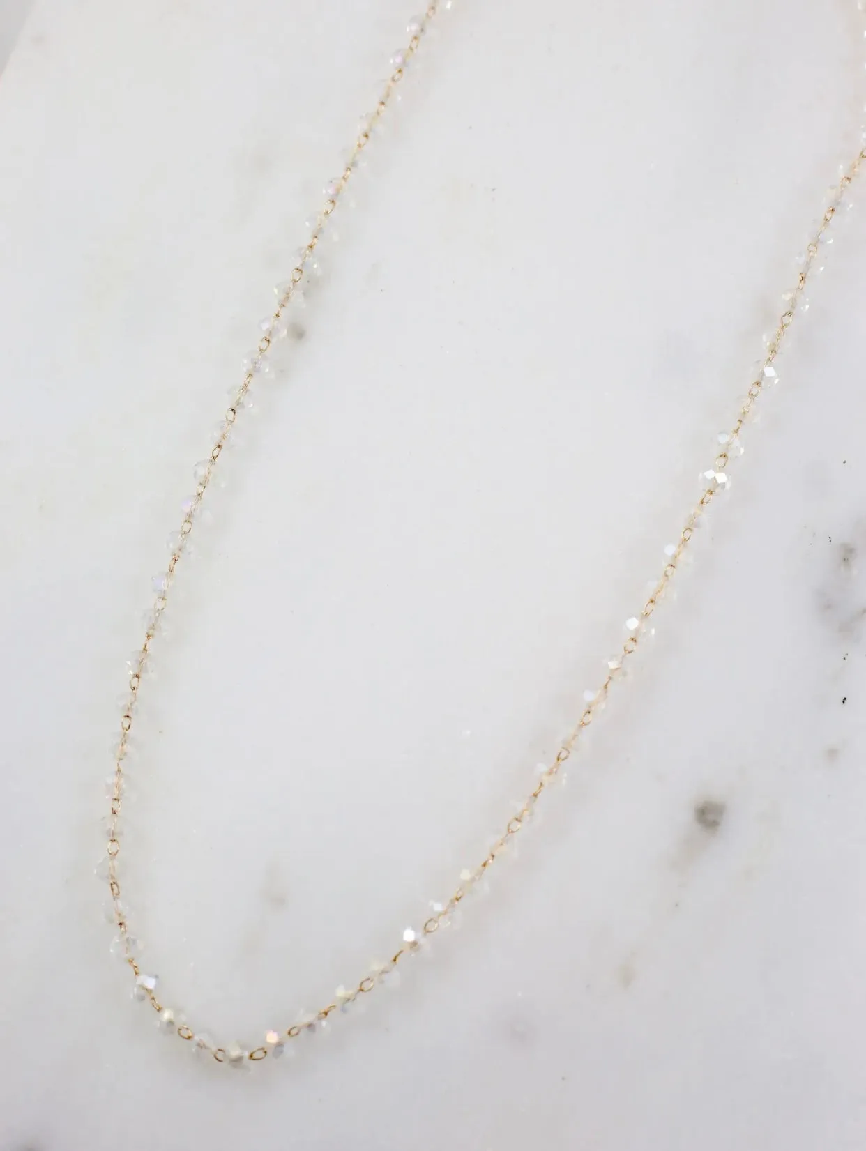Kannon Glass Bead Necklace