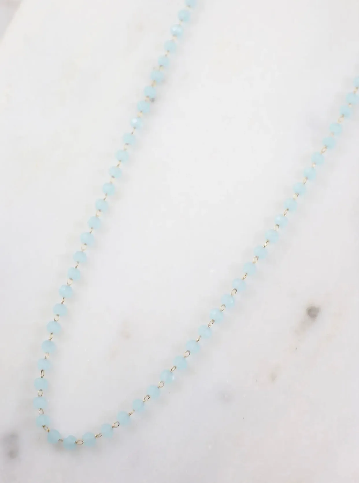 Kannon Glass Bead Necklace