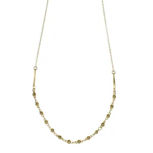 KARIN BEADED CHAIN NECKLACE