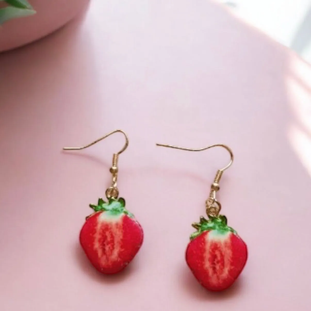 Kawaii - Citrus fruit earrings | fruit lover earrings | food earrings | cute kawaii earrings | fun art earrings | gold lemon grapefruit oranges