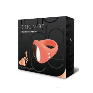 LAPDANCE Wearable USB Rechargeable Ring Vibrator - Pink