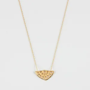 LOTUS PENDANT NECKLACE