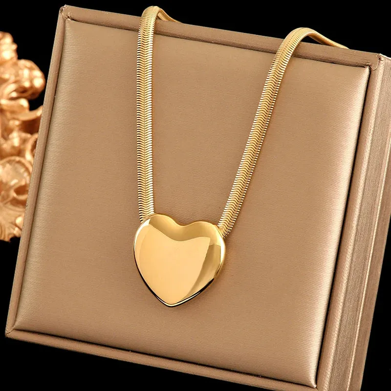 Luxurious Classic 18K Gold Plated Necklace