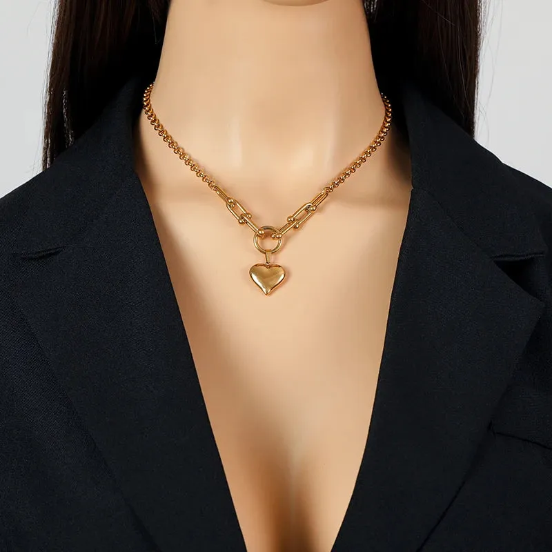 Luxurious Classic 18K Gold Plated Necklace