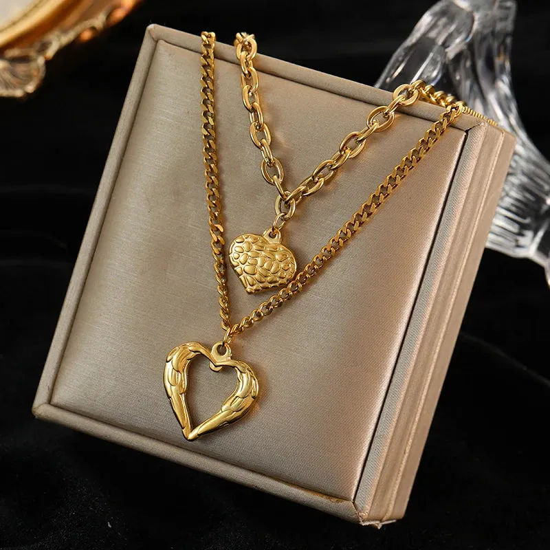 Luxurious Classic 18K Gold Plated Necklace