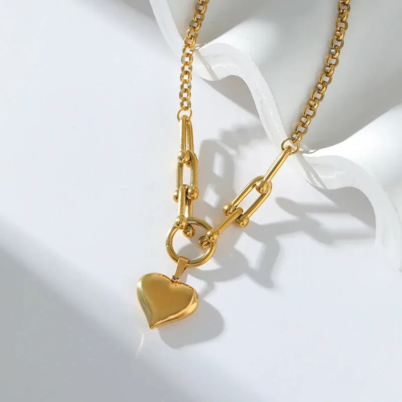 Luxurious Classic 18K Gold Plated Necklace