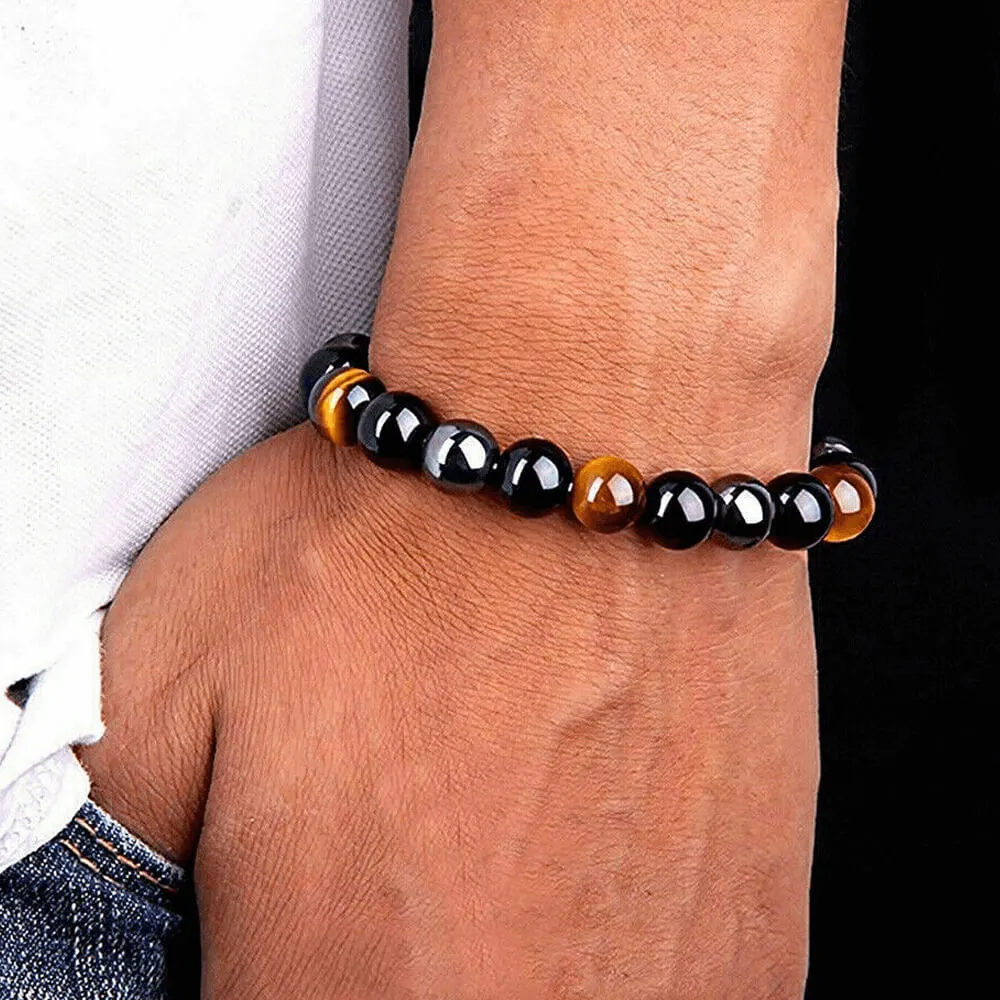 Lymphatic Drainage TigerEye Bracelet
