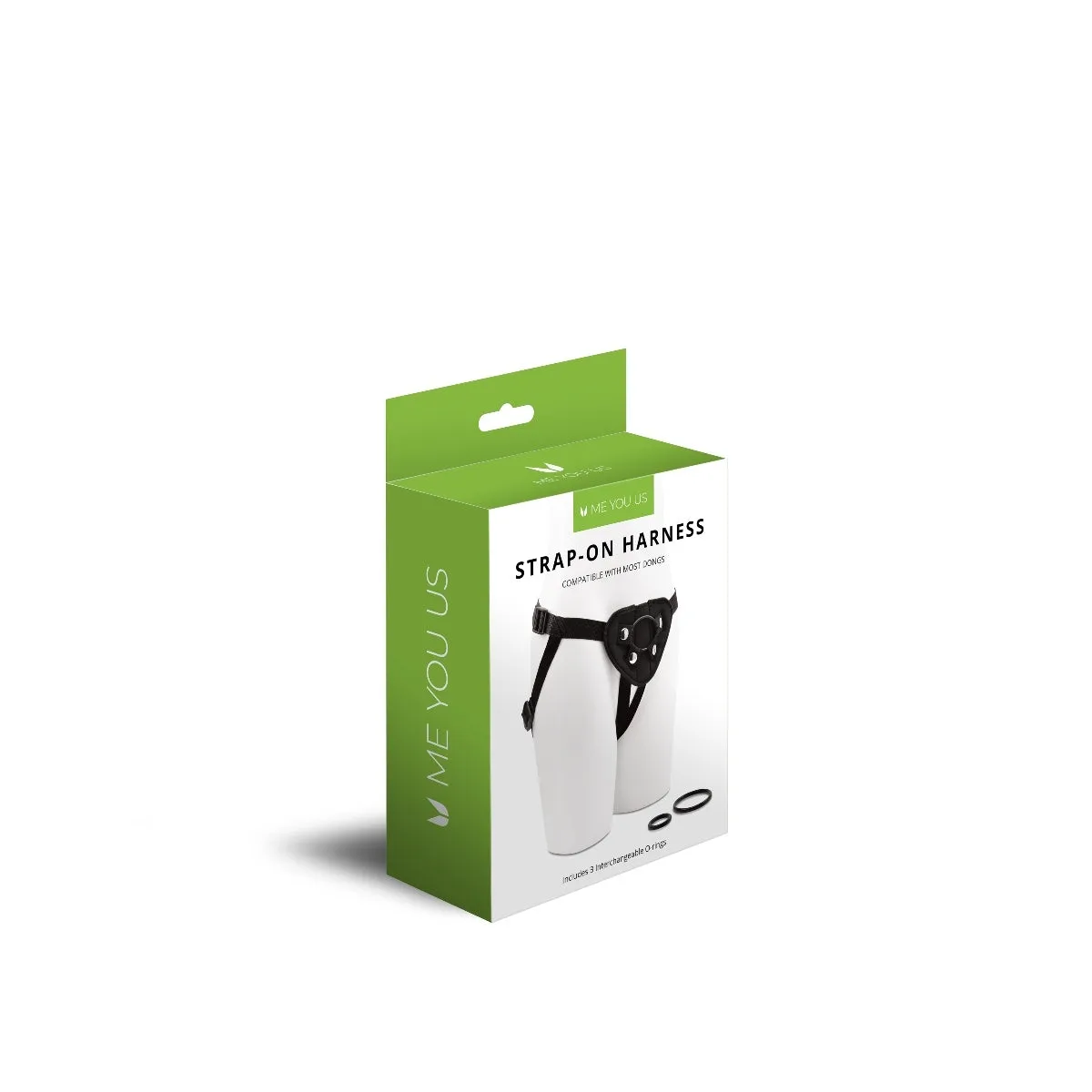 Me You Us Strap-On Harness Black