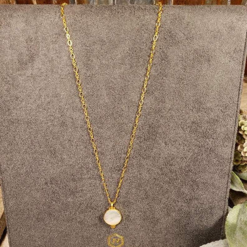 Meridian Delicate Reversible Necklace
