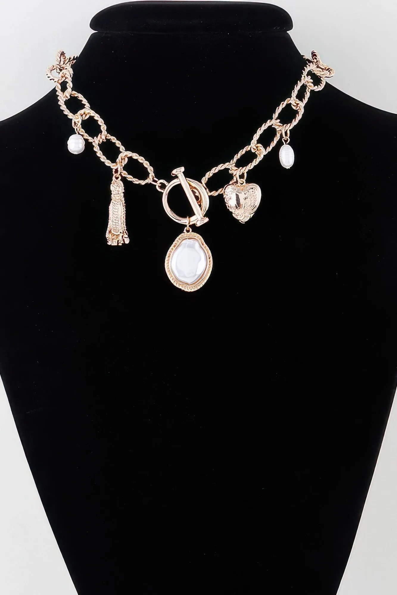 Multi Luxury Charms Chain Necklace