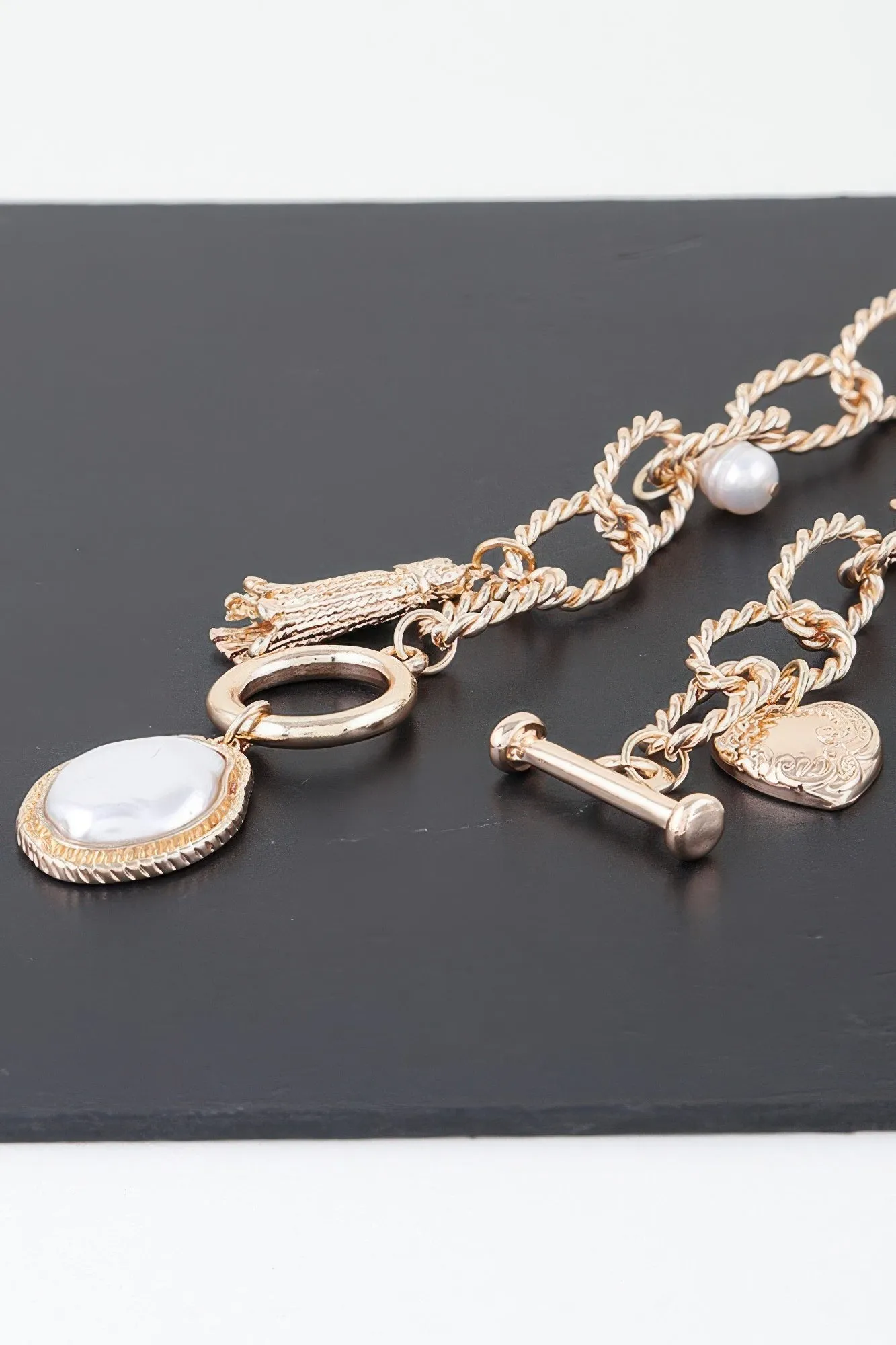 Multi Luxury Charms Chain Necklace
