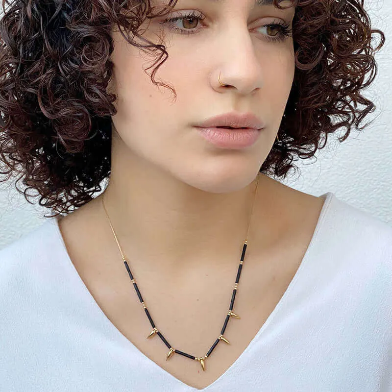 ONTAS SPIKE CHARM NECKLACE