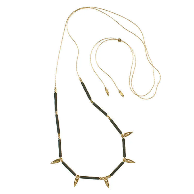 ONTAS SPIKE CHARM NECKLACE