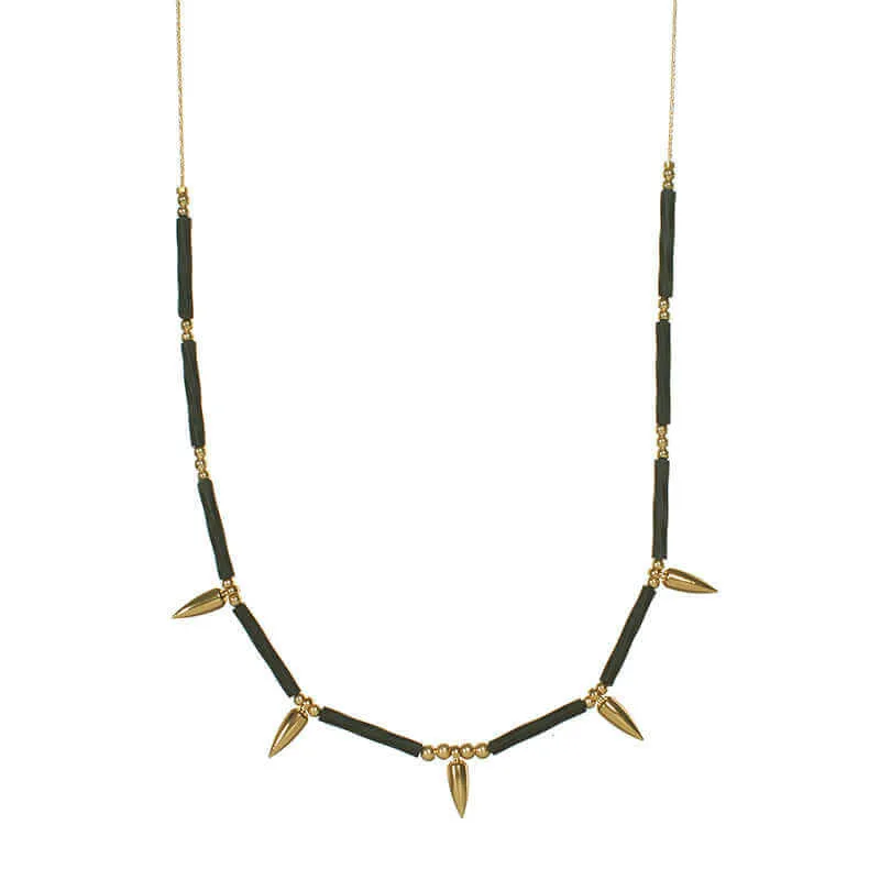 ONTAS SPIKE CHARM NECKLACE