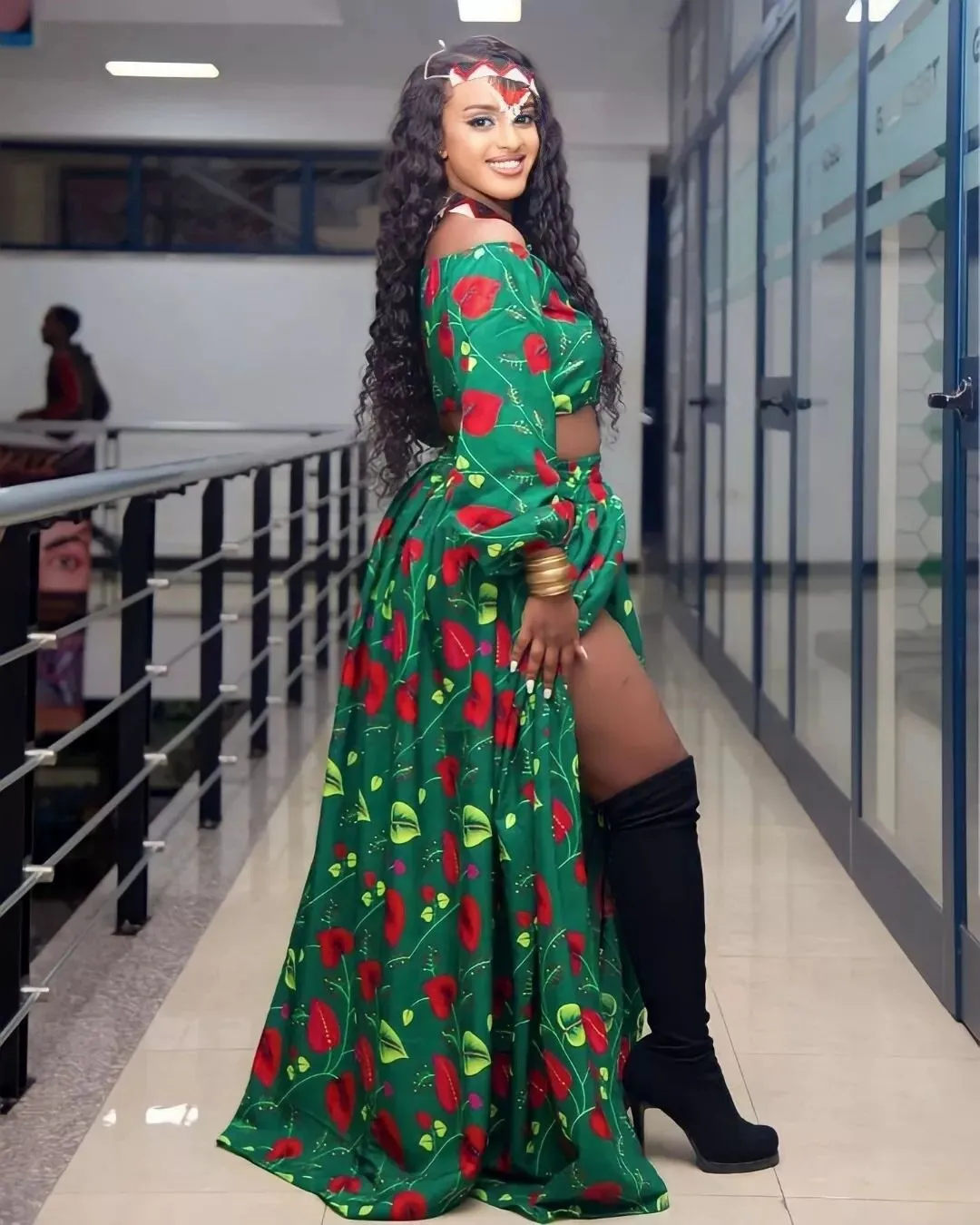 Oromo Dress Shoa Oromo Dress With Accessories Habesha Dress
