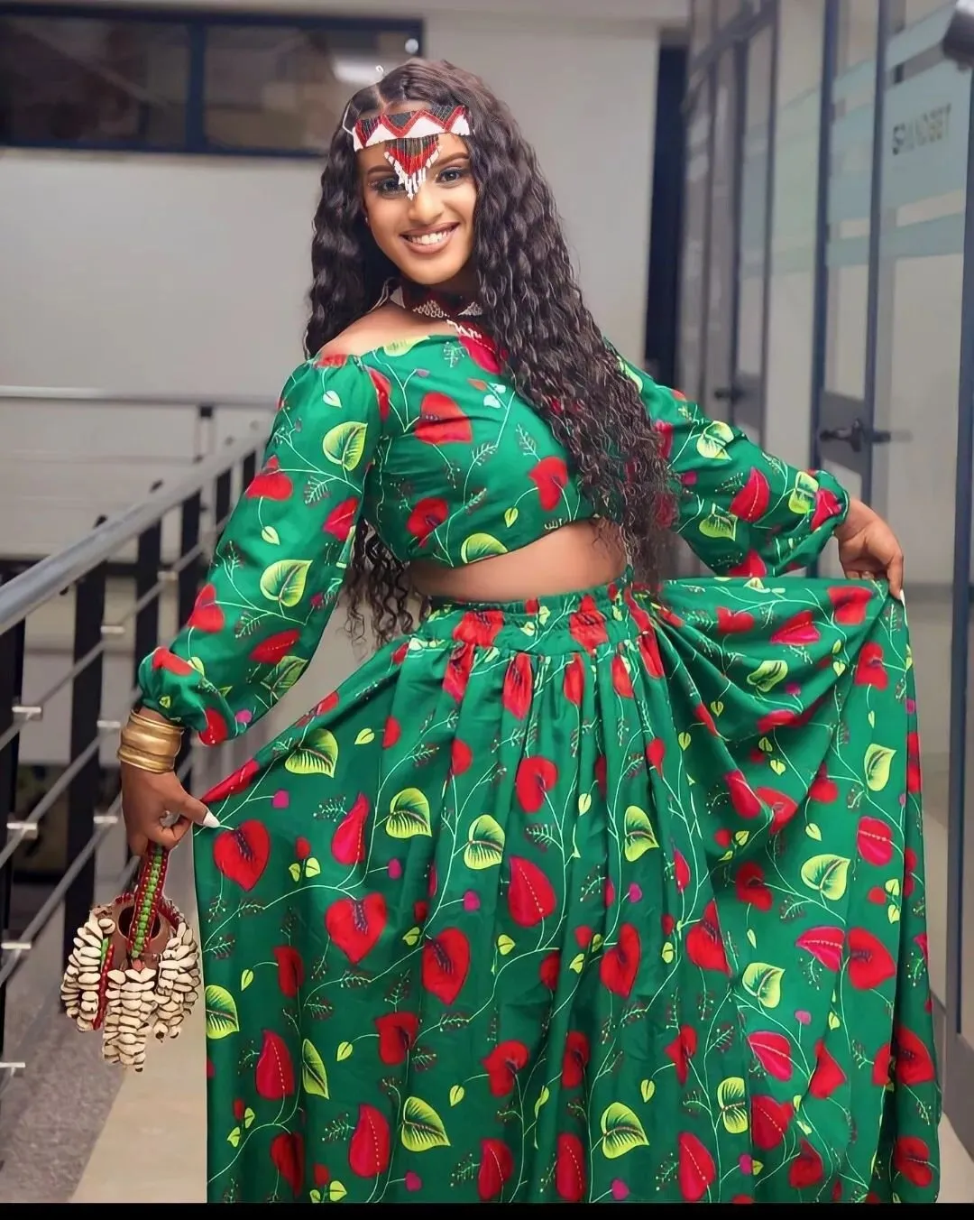 Oromo Dress Shoa Oromo Dress With Accessories Habesha Dress