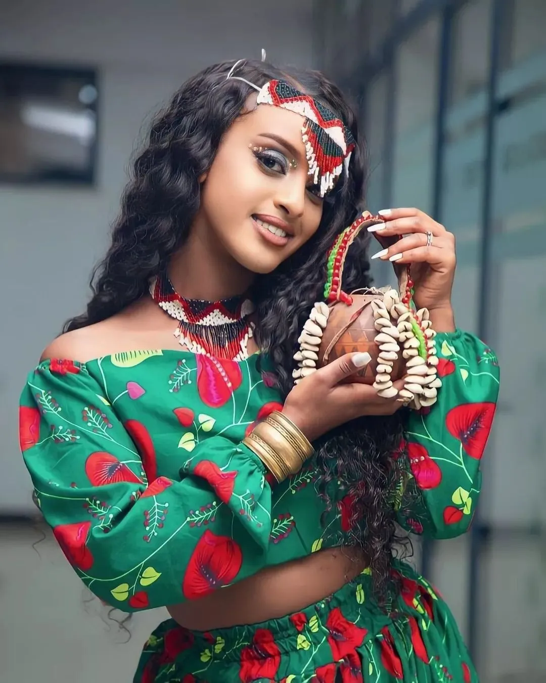 Oromo Dress Shoa Oromo Dress With Accessories Habesha Dress