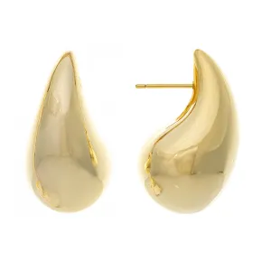 Polished Teardrop Earrings