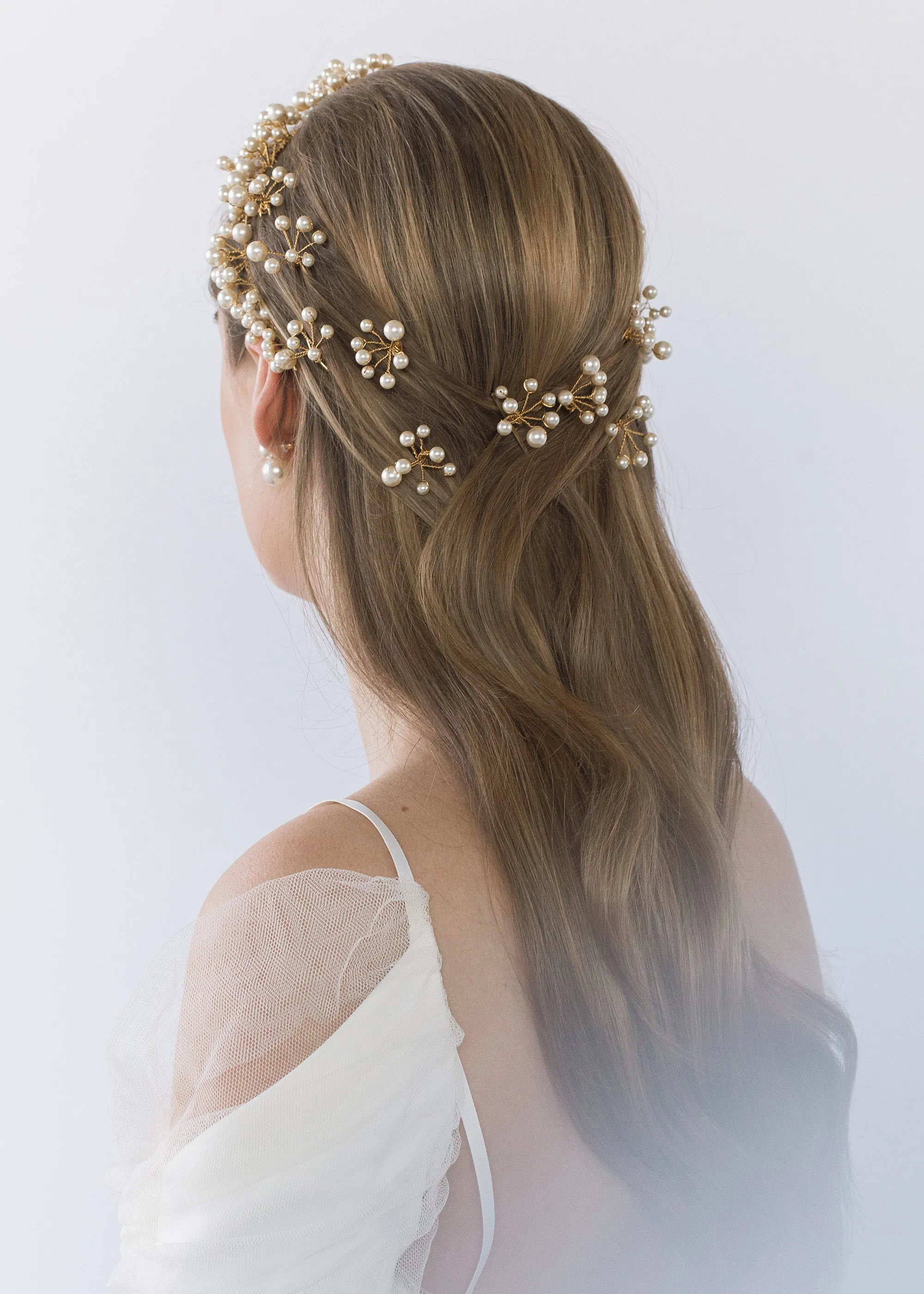Primavera Hairpins -- Gold