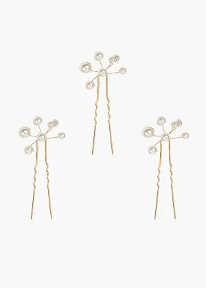 Primavera Hairpins -- Gold
