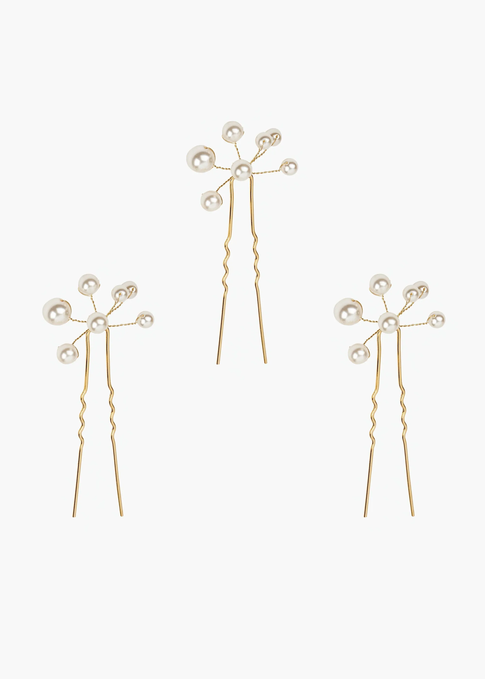 Primavera Hairpins -- Gold