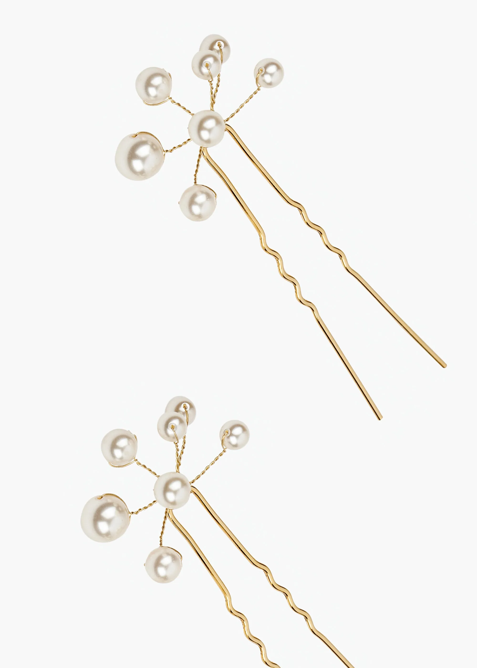 Primavera Hairpins -- Gold