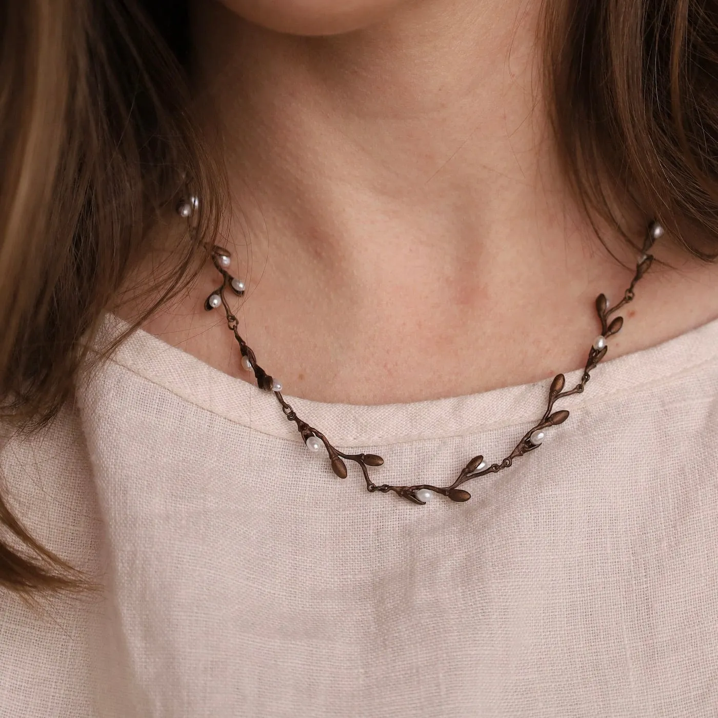 Pussy Willow Delicate Necklace