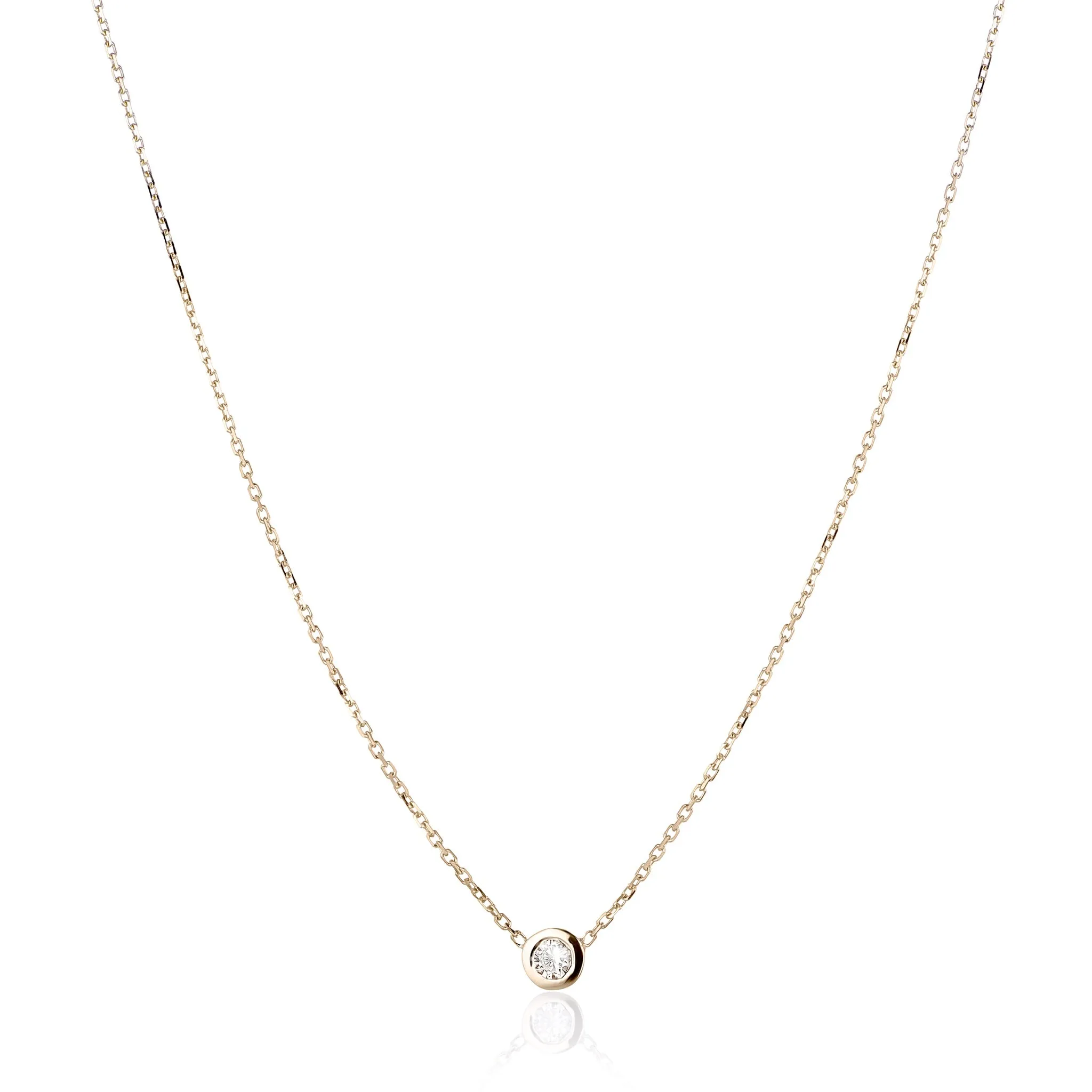 RIO, Move Large Necklace, Gold/White