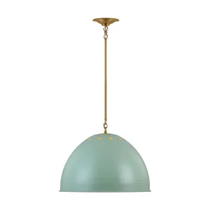 Robbie 20 in. Pendant Light Green Finish