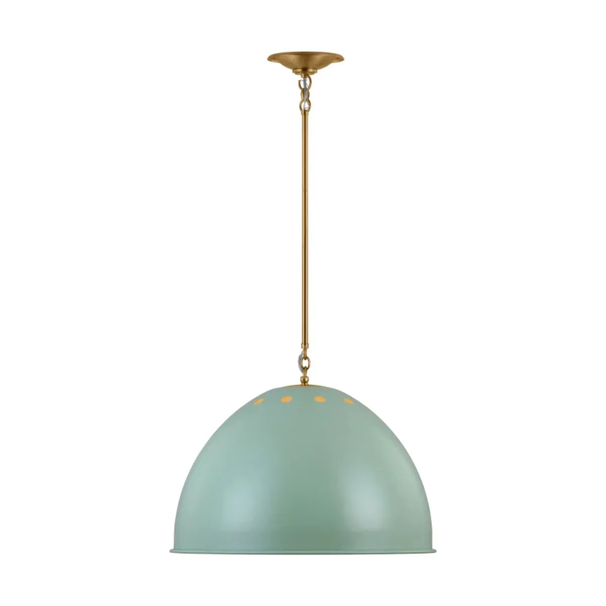 Robbie 20 in. Pendant Light Green Finish