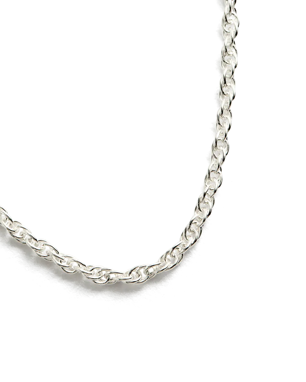 Rope Choker 14-16" (Sterling Silver)