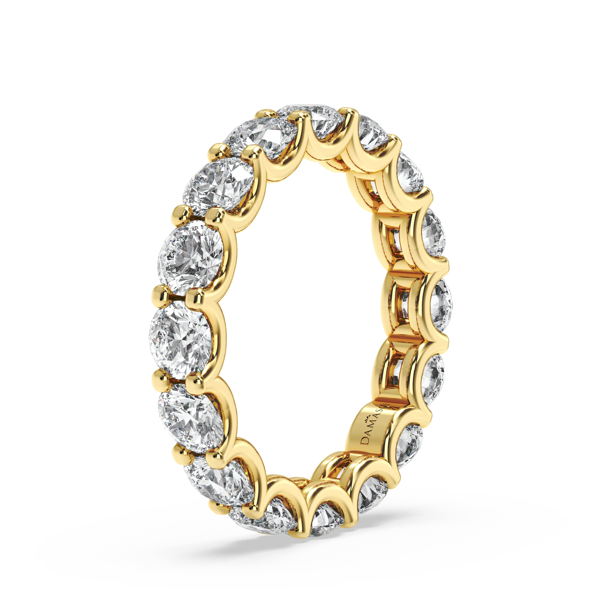 Round Diamond Eternity Ring in U-Gallery (4.00 T.C.W)