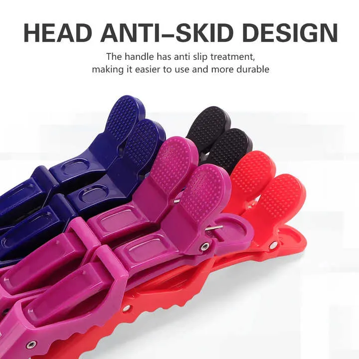Salon Hairpins Styling Tools Crocodile-دبابيس الشعر