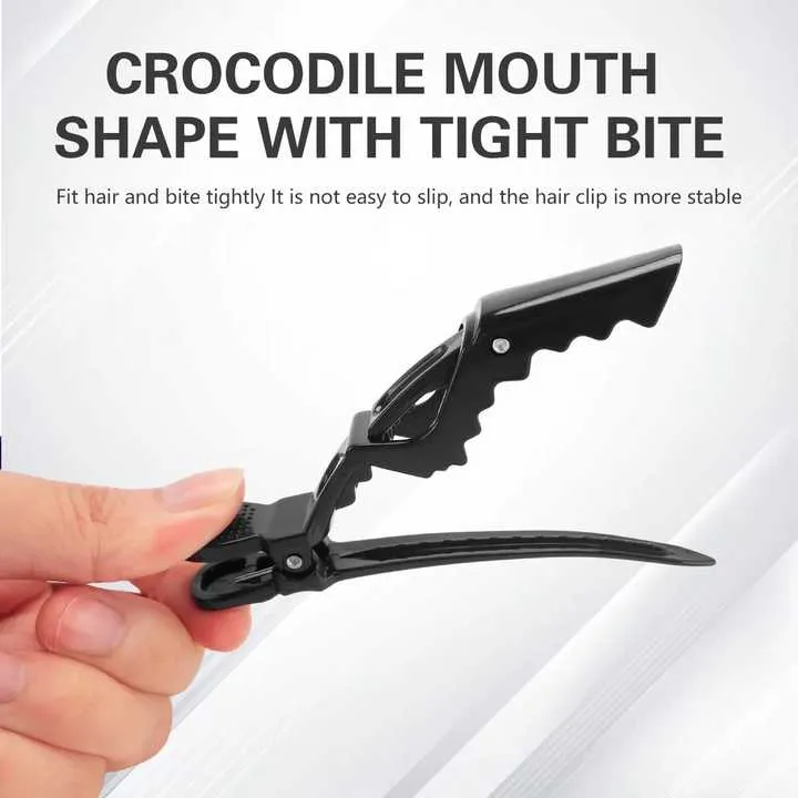 Salon Hairpins Styling Tools Crocodile-دبابيس الشعر