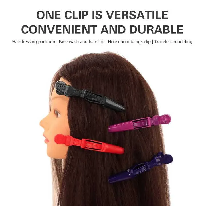 Salon Hairpins Styling Tools Crocodile-دبابيس الشعر