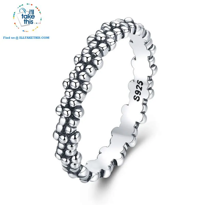 Sterling silver rings - 9 Individual Styled Stackable Rings to choose from