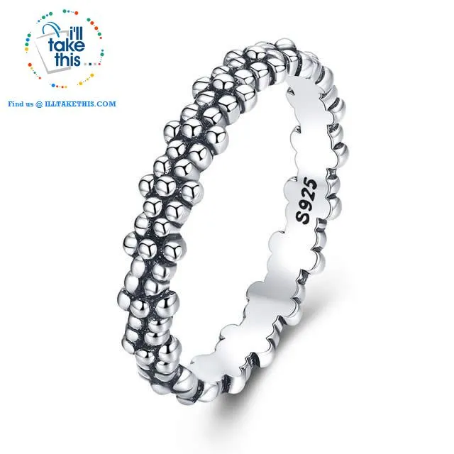 Sterling silver rings - 9 Individual Styled Stackable Rings to choose from