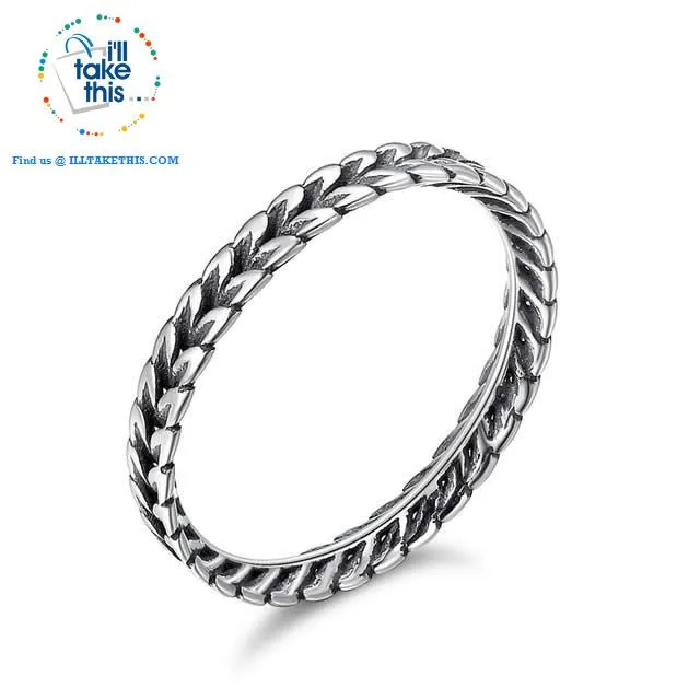 Sterling silver rings - 9 Individual Styled Stackable Rings to choose from