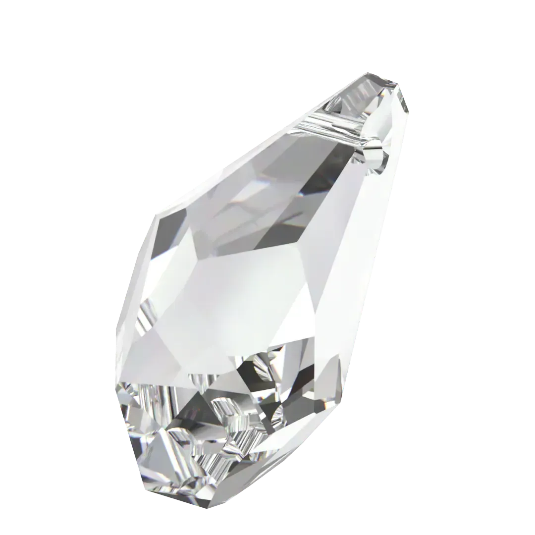 Swarovski Pendants Polygon Drop (6015) Crystal