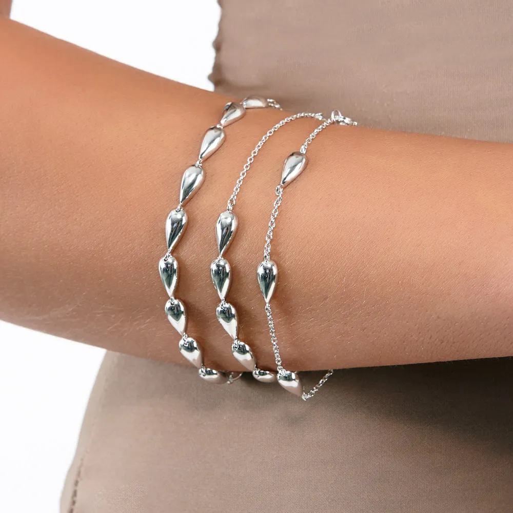 Tear Drop Full Bracelet