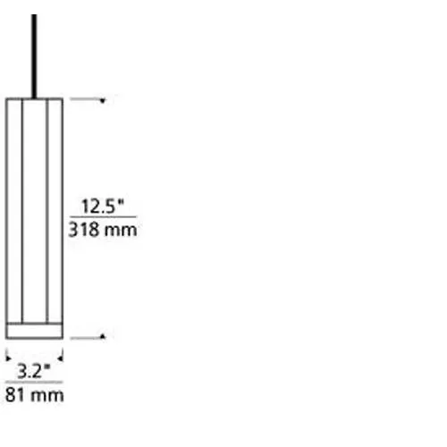 Tech Lighting 700 Blok Small Pendant