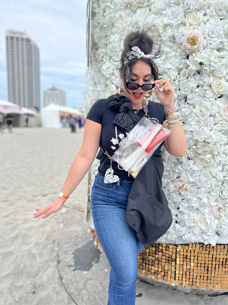 The Convertible Concert Bag! 🎶 Versatile Style for Stadium Goers!